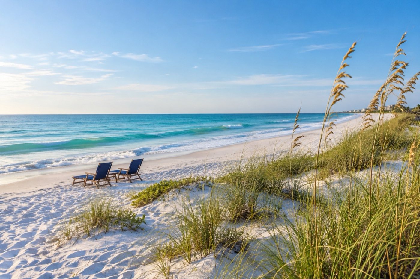 Naples, Southwest Florida at golden hour