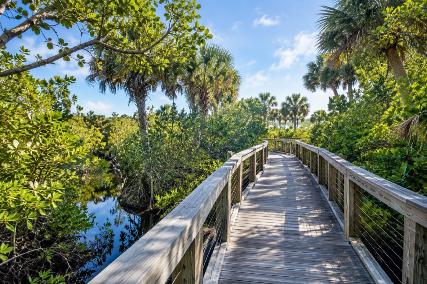 Naples, Southwest Florida at golden hour